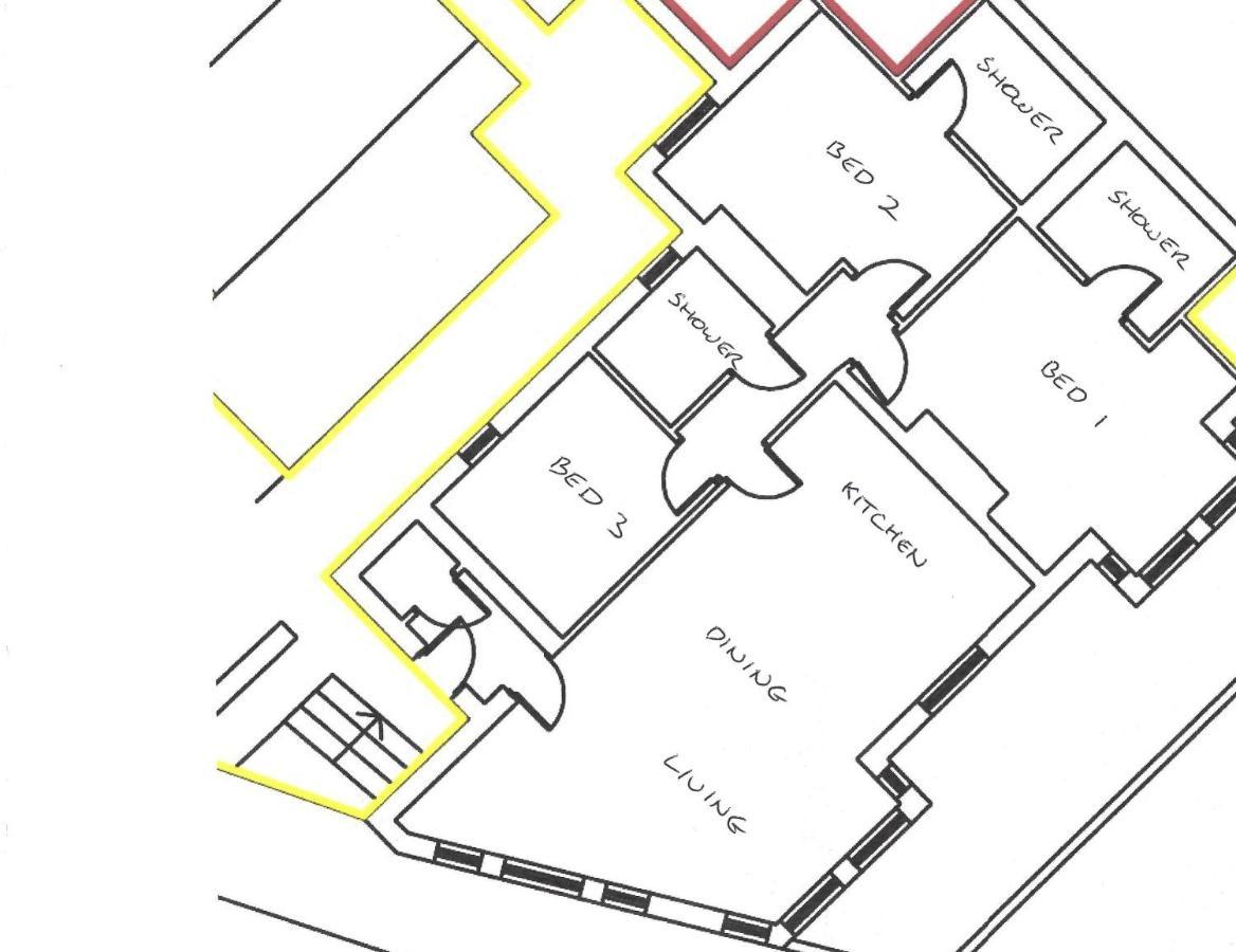 Apartment Three - Free Private Car Park - Sleeps 6 - 3 Shower Rooms - By Ocean City Retreats Plymouth Exterior photo
